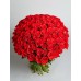 Μπουκέτο με 100 Κατακόκκινα Τριαντάφυλλα