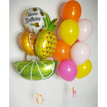 Μπουκέτο με Μπαλόνια Φρούτα 