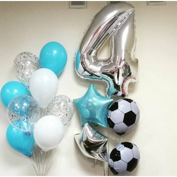 Μπαλόνια Football για γενέθλια