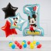 Μπαλόνια για πρώτα γενέθλια Mickey 