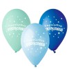 Μπαλόνι Χαρούμενα Γενέθλια γαλάζιο με Ήλιον +2,50€